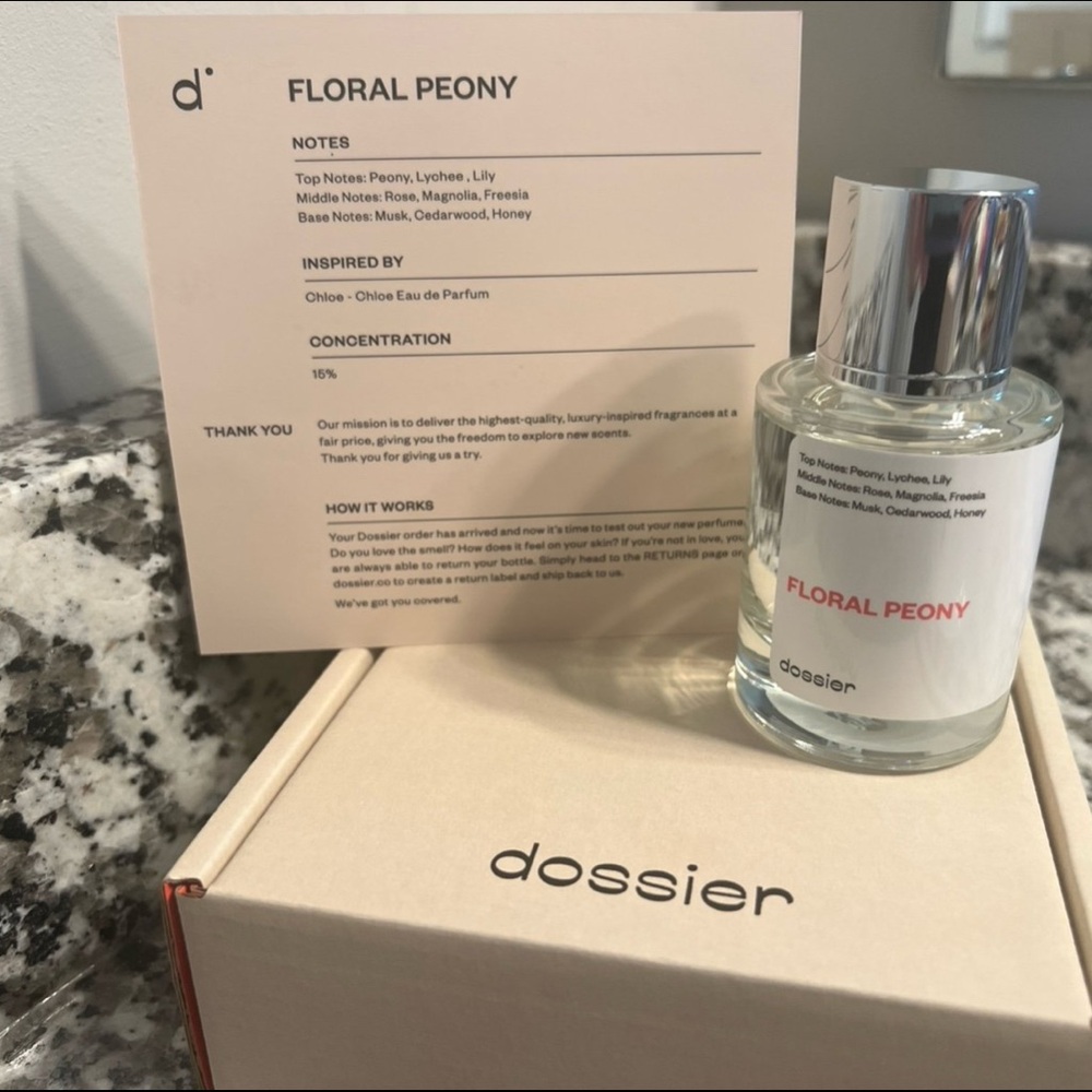 Dossier Floral Peony Perfume